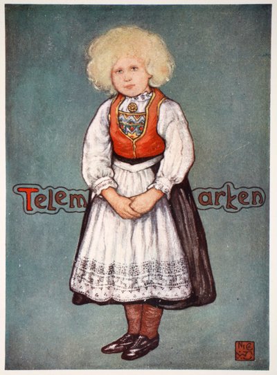 Little girl of Telemarken by Nico Jungman